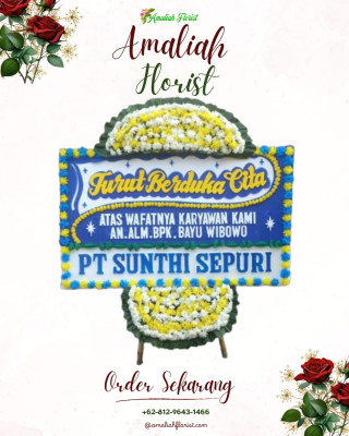 Papan Bunga Duka di Muarapayang