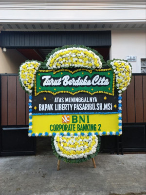Papan Bunga Duka di Muarapayang