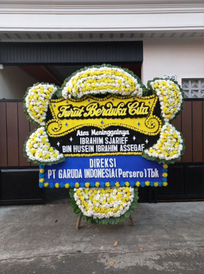 Papan Bunga Duka di Muarapayang