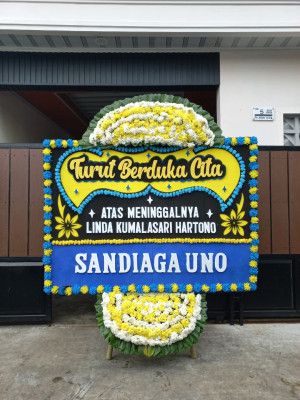 Papan Bunga Duka di Muarapayang